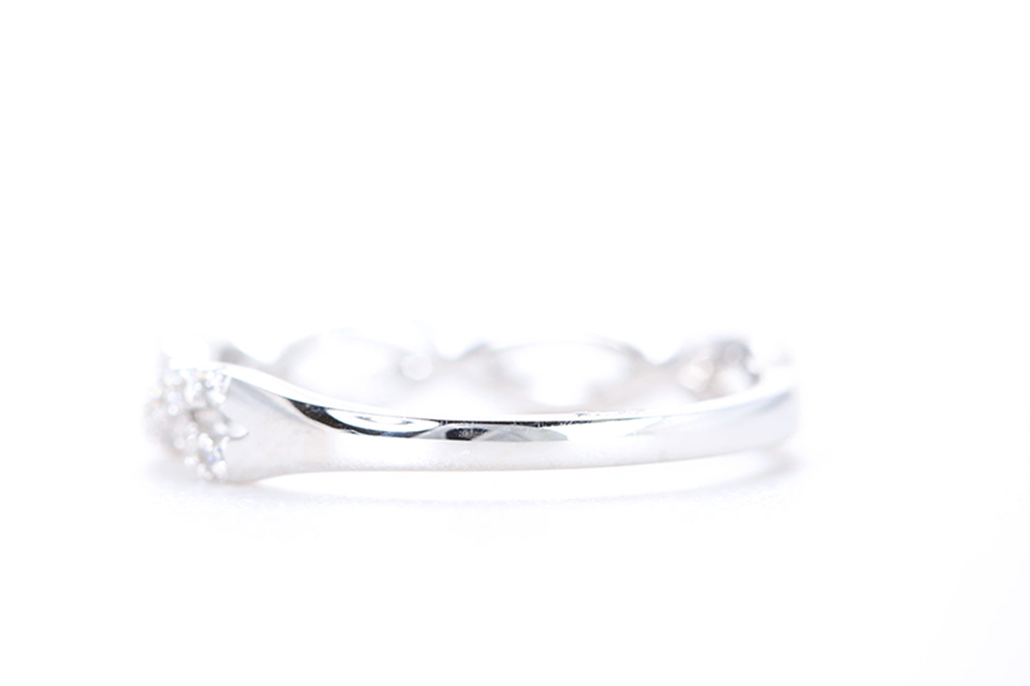 Woven Diamond Ring