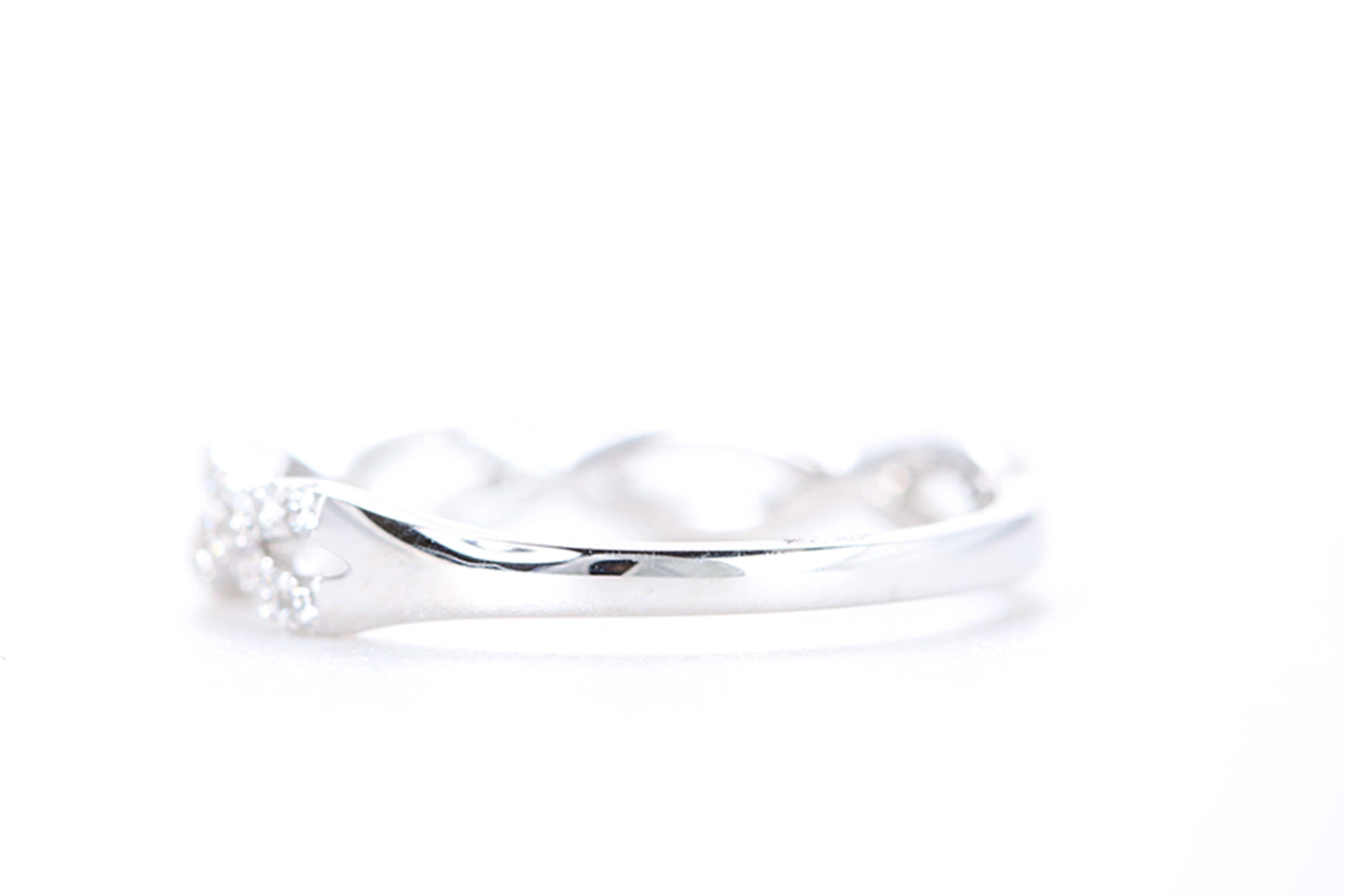 Woven Diamond Ring