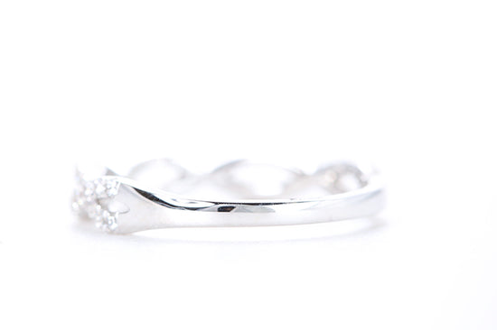 Woven Diamond Ring