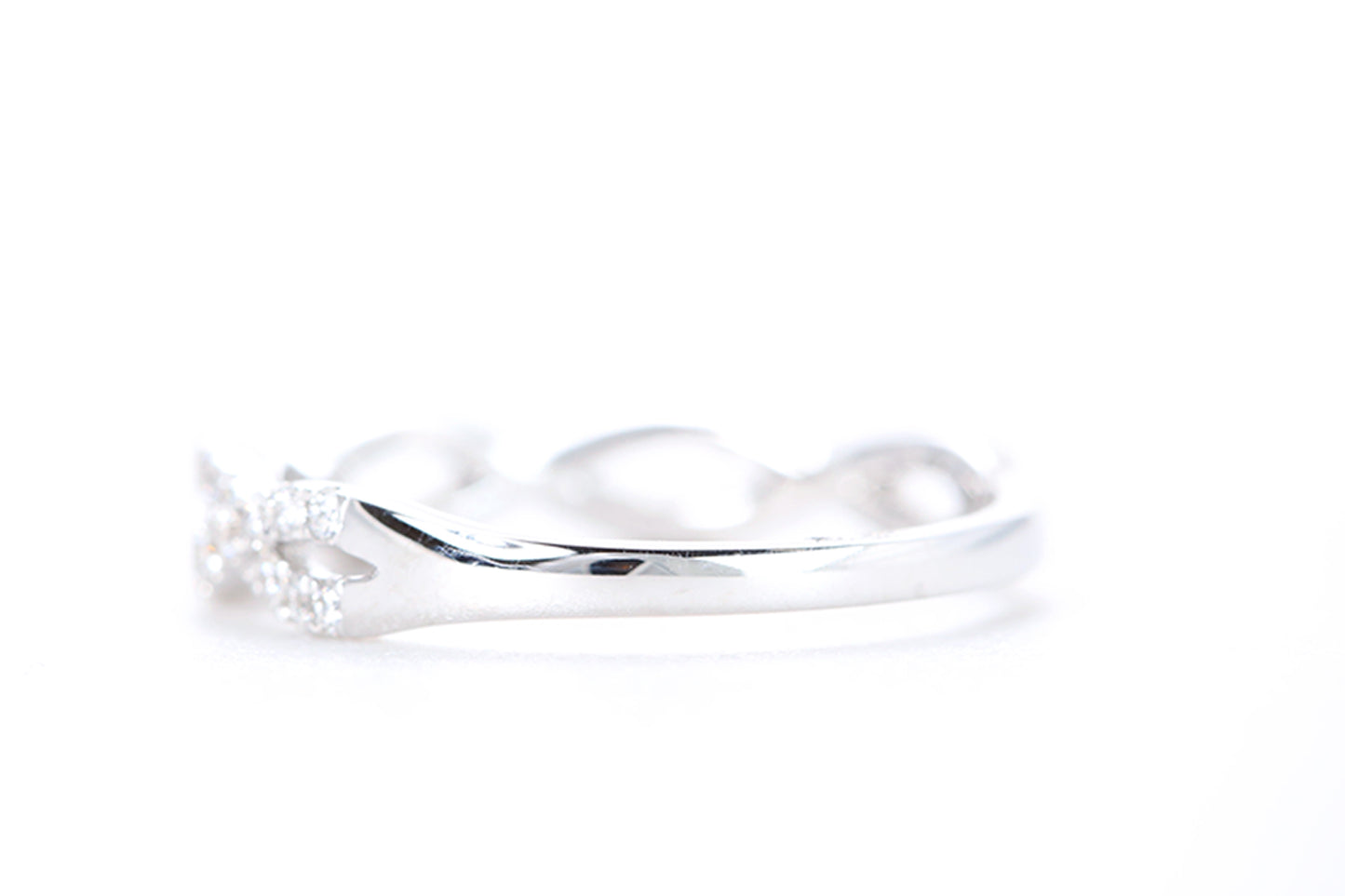 Woven Diamond Ring