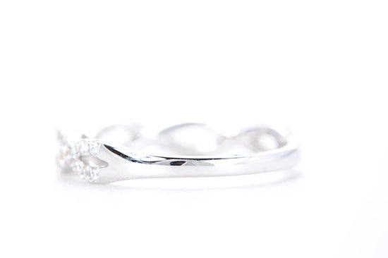 Woven Diamond Ring