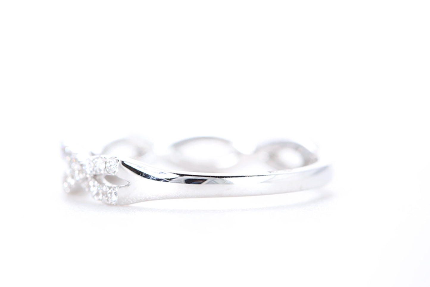 Woven Diamond Ring