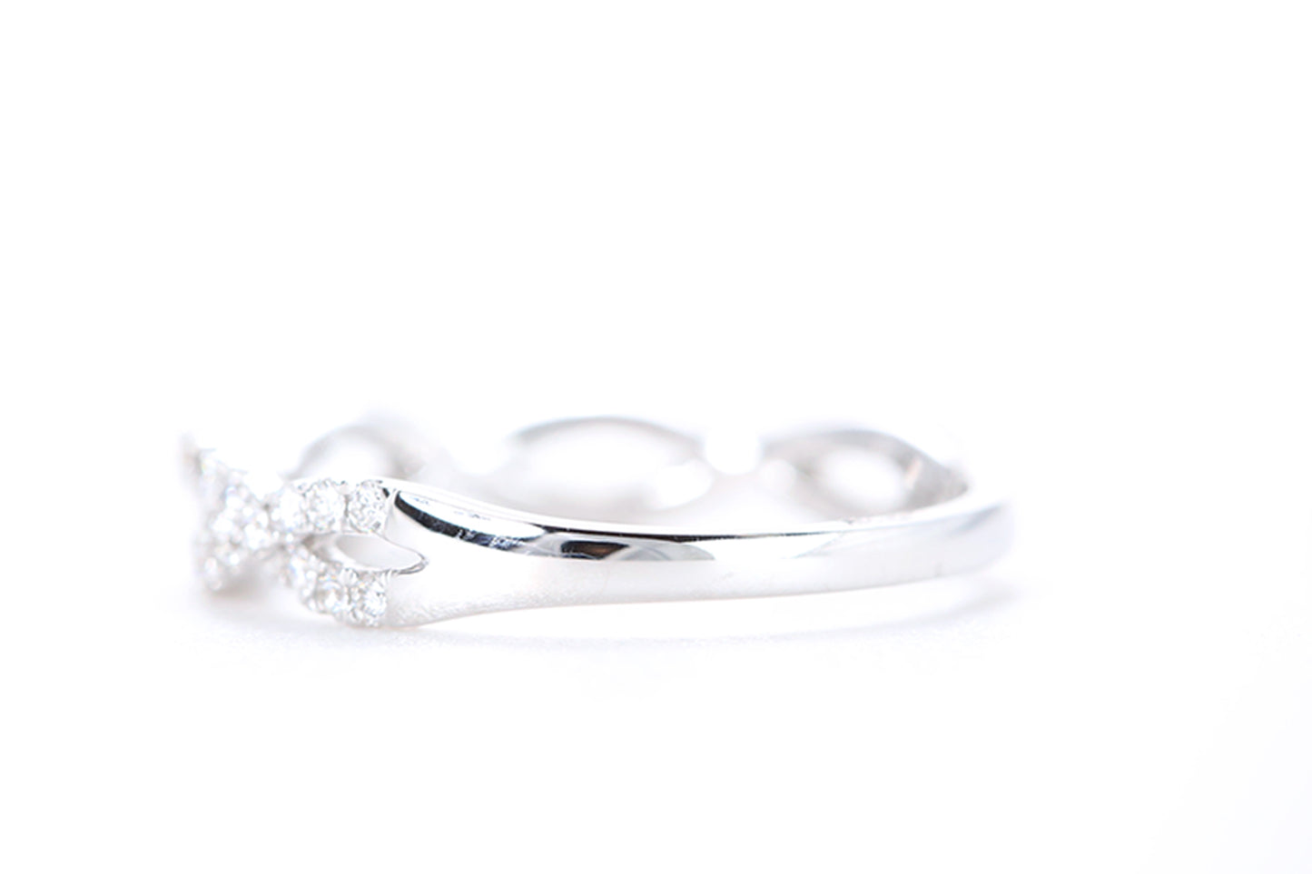 Woven Diamond Ring
