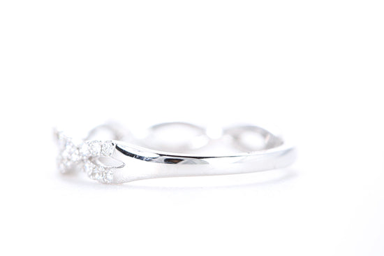 Woven Diamond Ring
