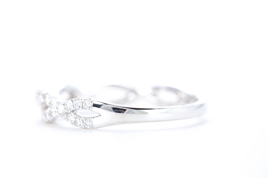 Woven Diamond Ring