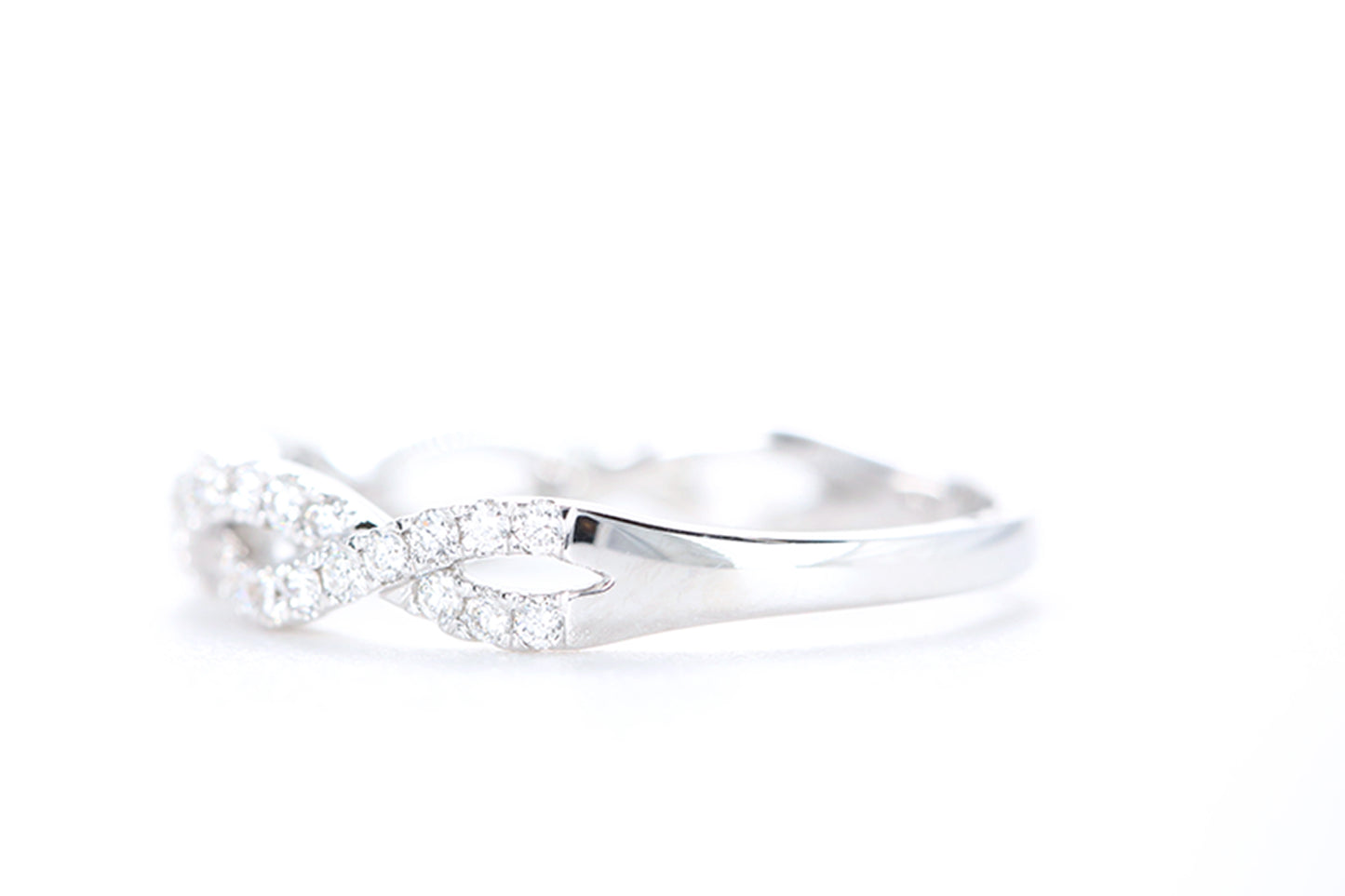 Woven Diamond Ring