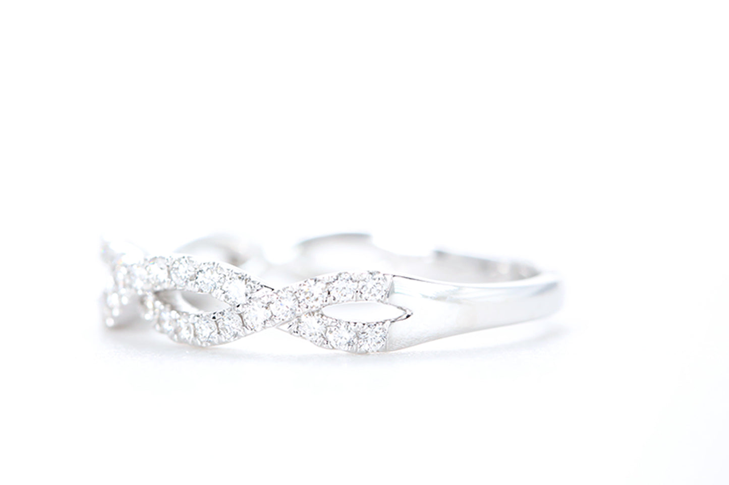 Woven Diamond Ring