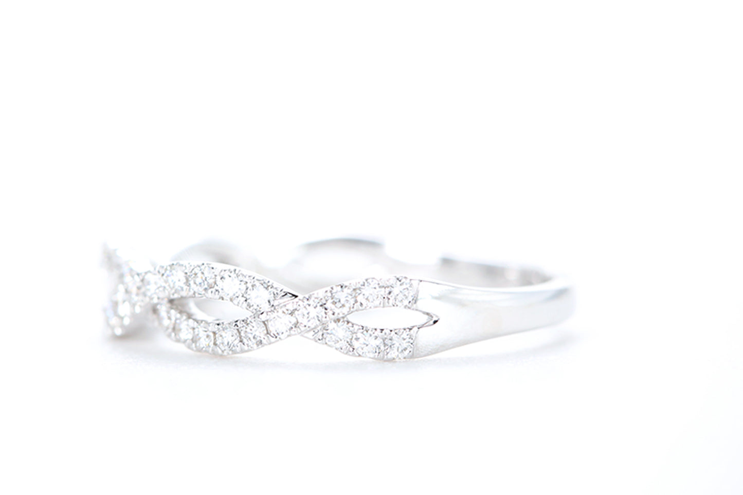 Woven Diamond Ring