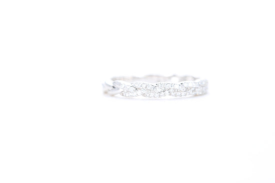 Woven Diamond Ring 1/5 Carat