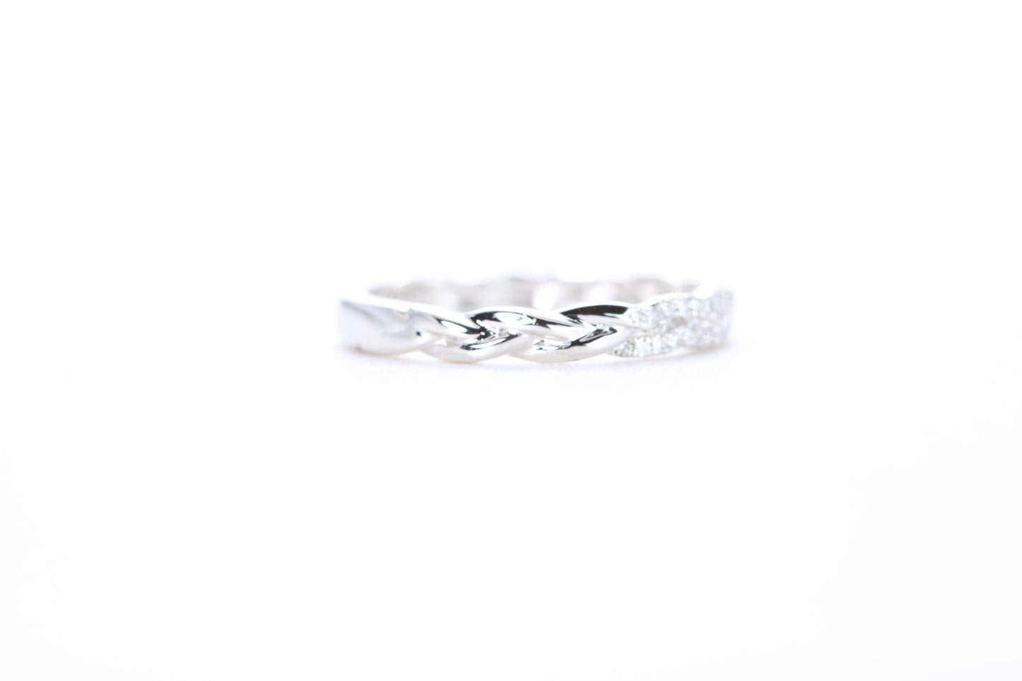 Woven Diamond Ring 1/5 Carat