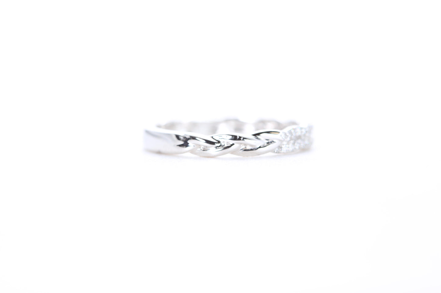 Woven Diamond Ring 1/5 Carat