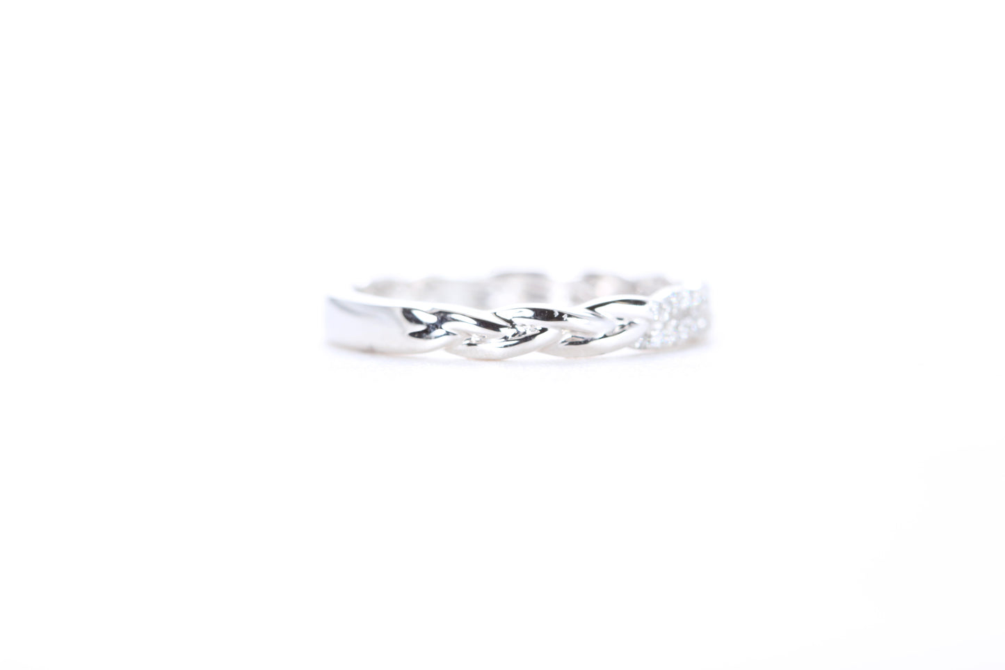 Woven Diamond Ring 1/5 Carat