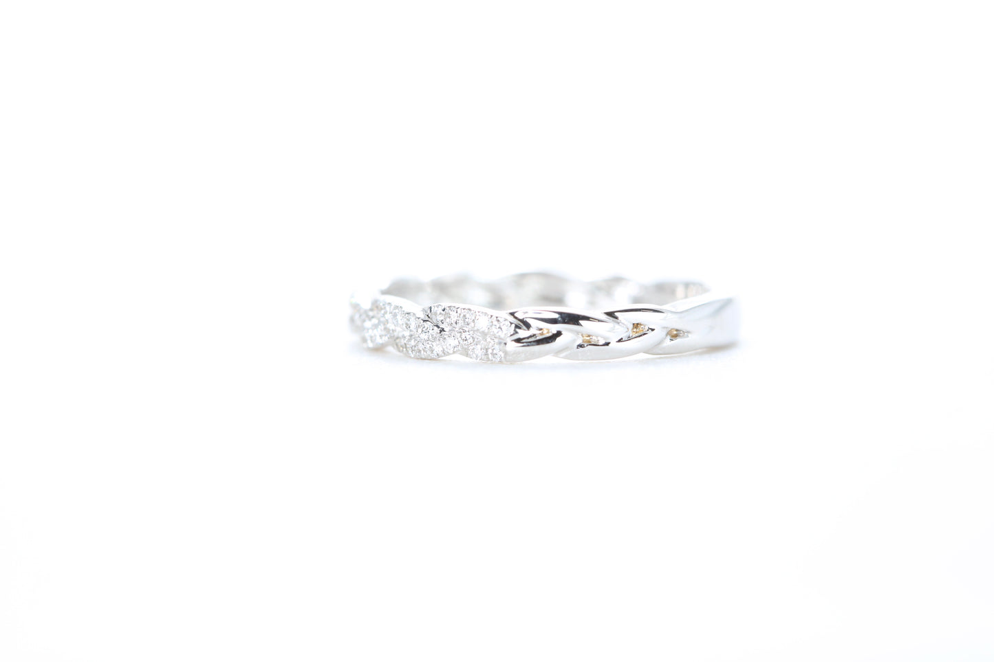 Woven Diamond Ring 1/5 Carat