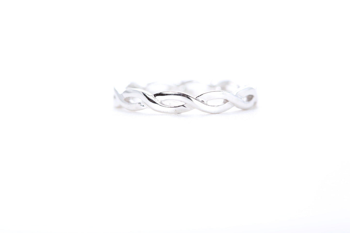 Woven Diamond Ring