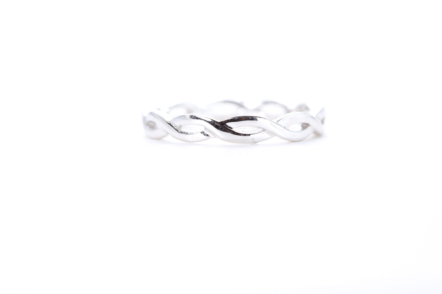 Woven Diamond Ring