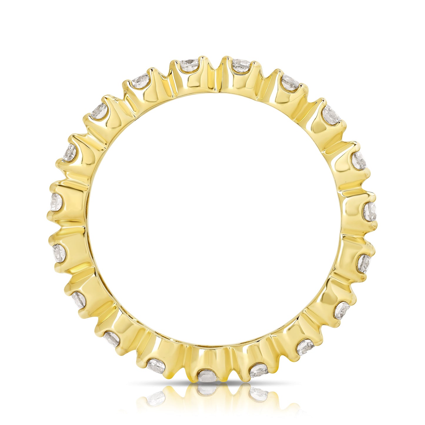Load image into Gallery viewer, PREMIER 1 CT BUTTERCUP ETERNITY BAND
