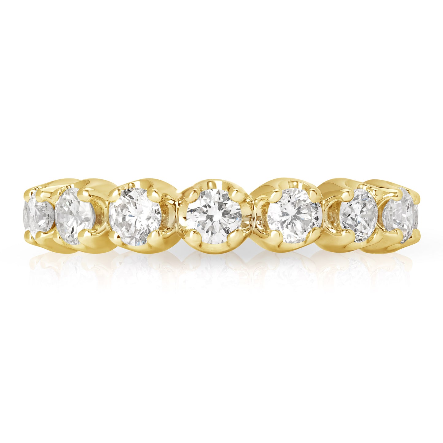 PREMIER 2 CT BUTTERCUP ETERNITY BAND