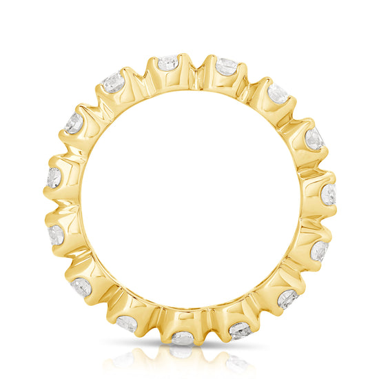 Load image into Gallery viewer, PREMIER 2 CT BUTTERCUP ETERNITY BAND
