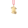 24K Gold Ox Pendant