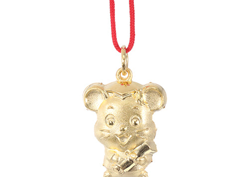24K Gold Rat Pendant – JGJC