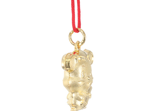 24K Gold Rat Pendant