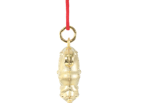 24K Gold Rat Pendant