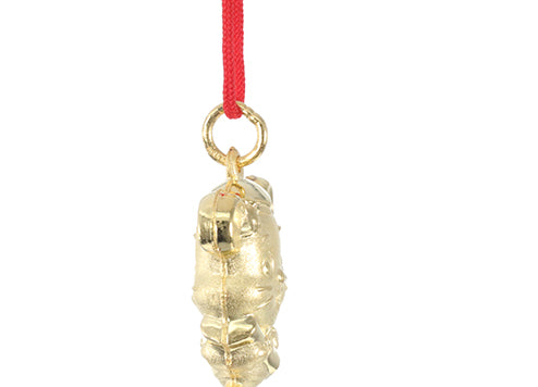 24K Gold Rat Pendant