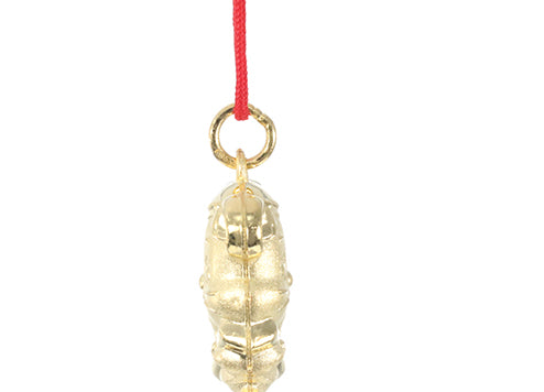 24K Gold Rat Pendant